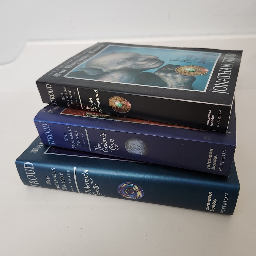 The Bartimaeus Trilogy Books 1-3 Like New